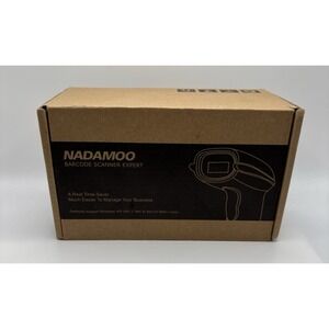 Wireless Barcode Scanner - NADAMOO - Model Bur3003 - Preowned